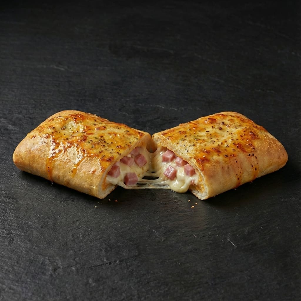 Stuffed Cheesy Bread – Ham & Cheese