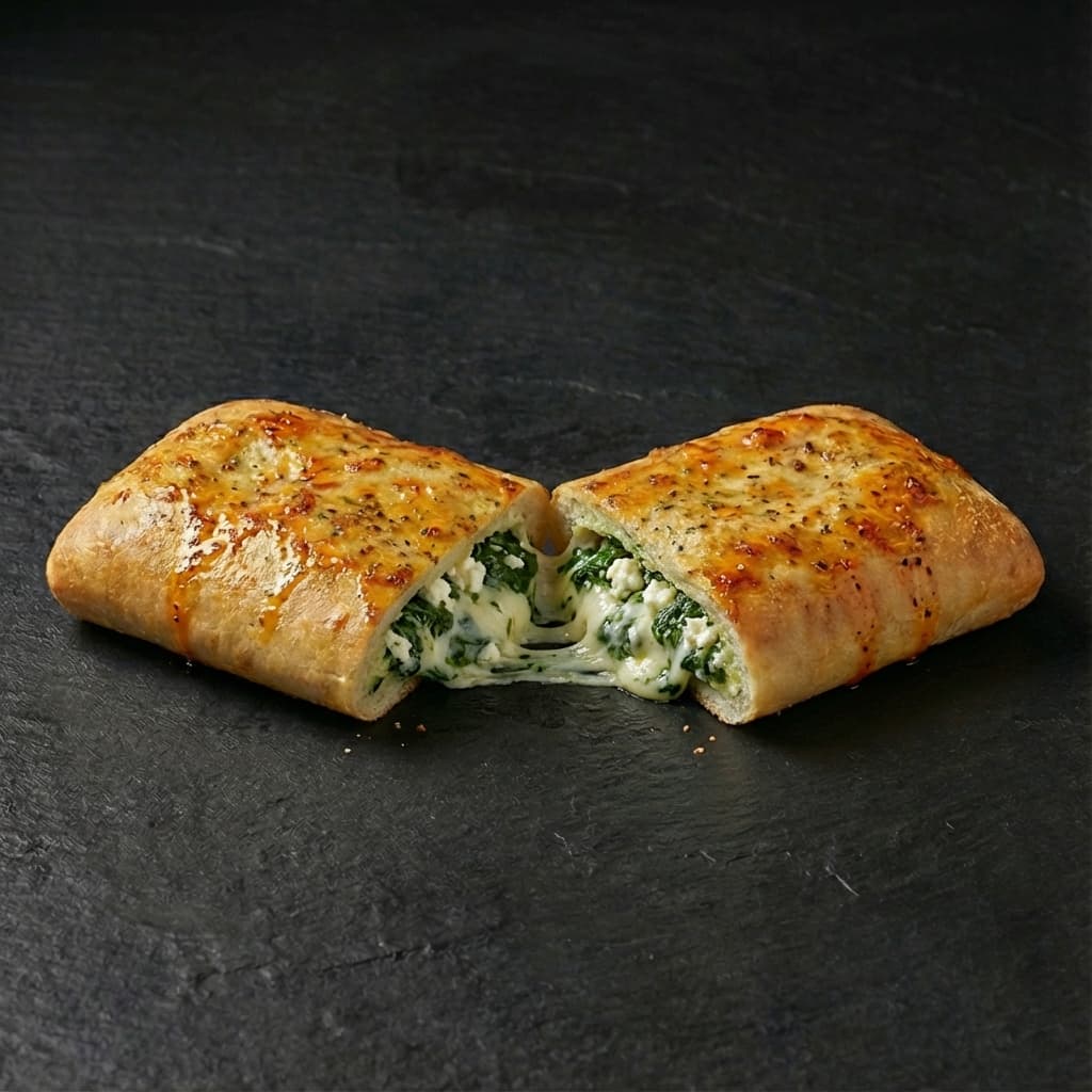 Stuffed Cheesy Bread – Feta & Spinach