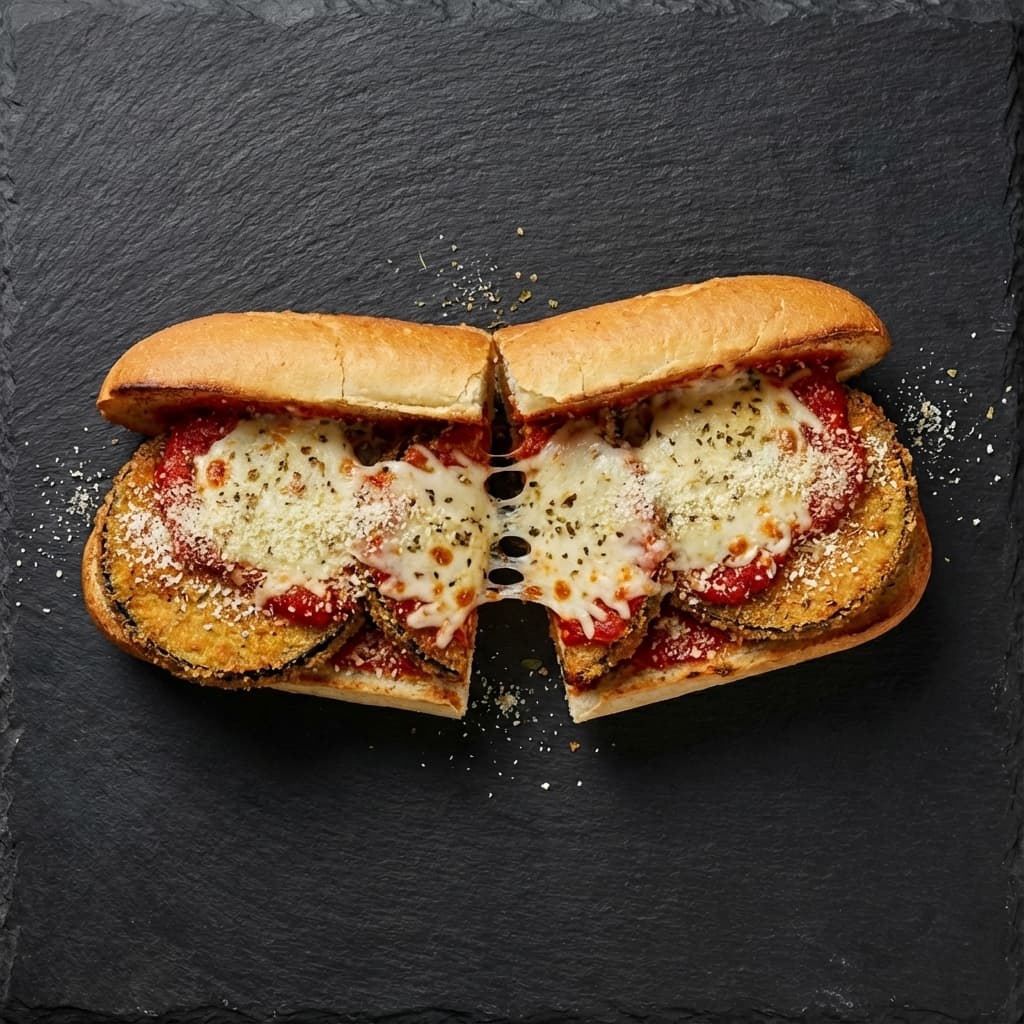Eggplant Parmesan Sub